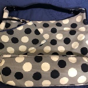 Cute polka dot tote/purse